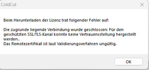 Klicke auf die Grafik für eine vergrößerte Ansicht

Name: ColdCut Lizensfehler.png
Ansichten: 239
Größe: 43,1 KB
ID: 211